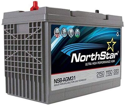 NorthStar Ultra High-Performance Group 31 AGM Battery